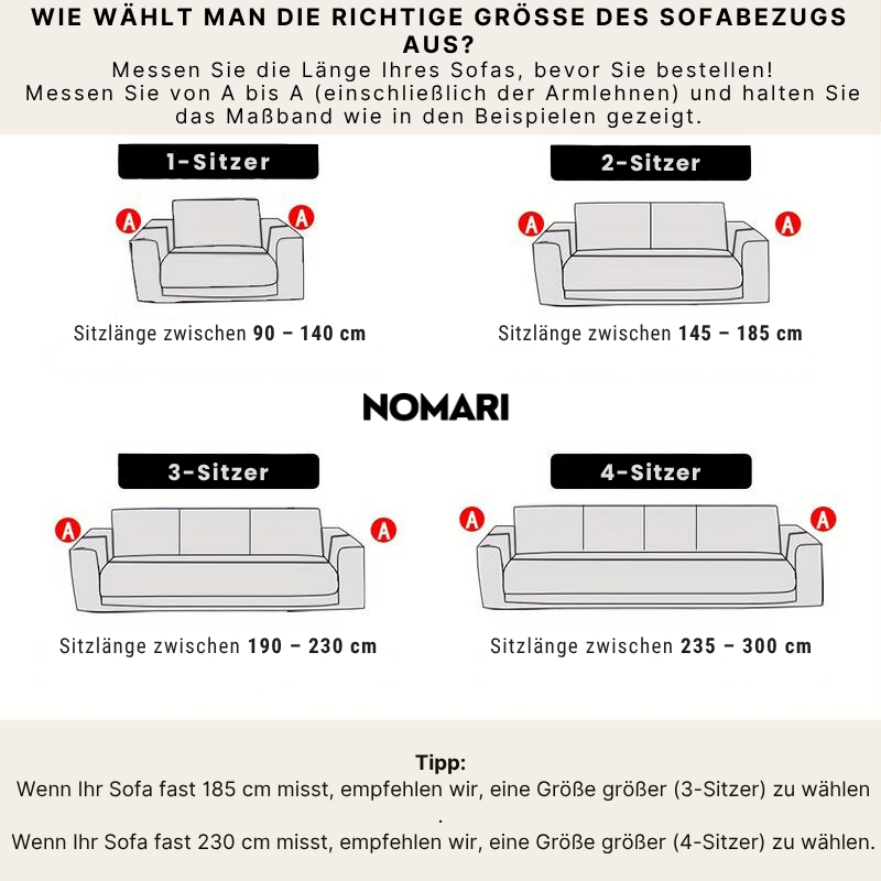 Arden - Elastische Sofabezug